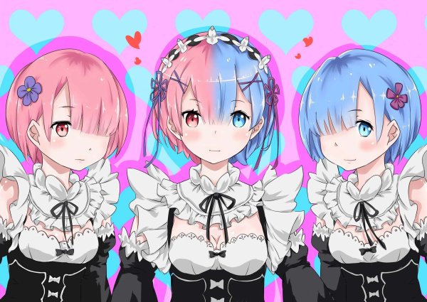 Re Zero Rem and Ram