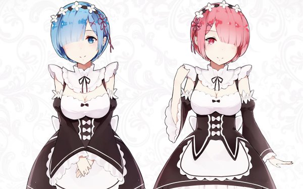 Рем и рам re Zero Рэм