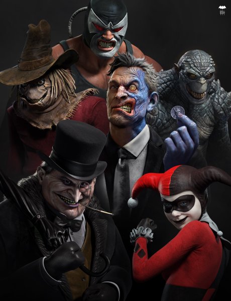 Враги Бэтмена DC Comics
