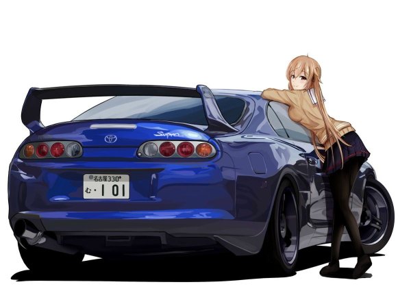 Toyota Supra mk4.Art