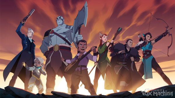 Critical role аниме Vox Machina