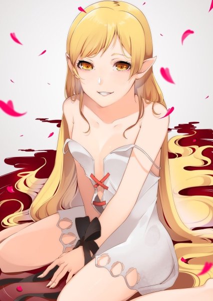 Аниме Kizumonogatari Шинобу