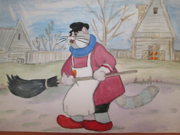 Кот Василий из сказки Кошкин дом