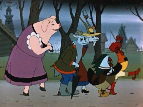 Советские мультфильмы Кошкин дом 1958