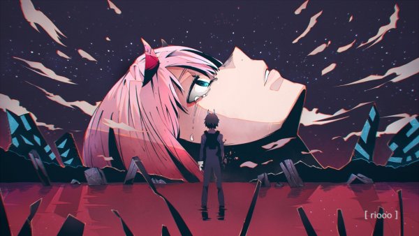 Darling in FRANXX 02 черная