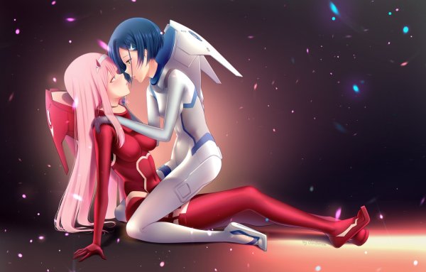 Zero two и Ичиго Юри
