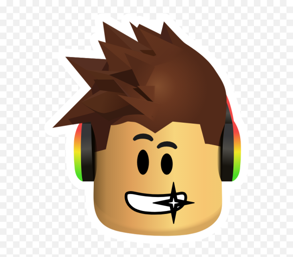 Roblox лицо на белом фоне