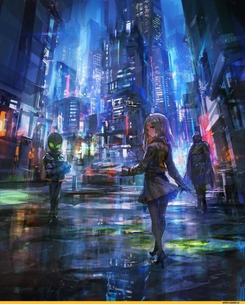Cyberpunk 2077 Нью Йорк