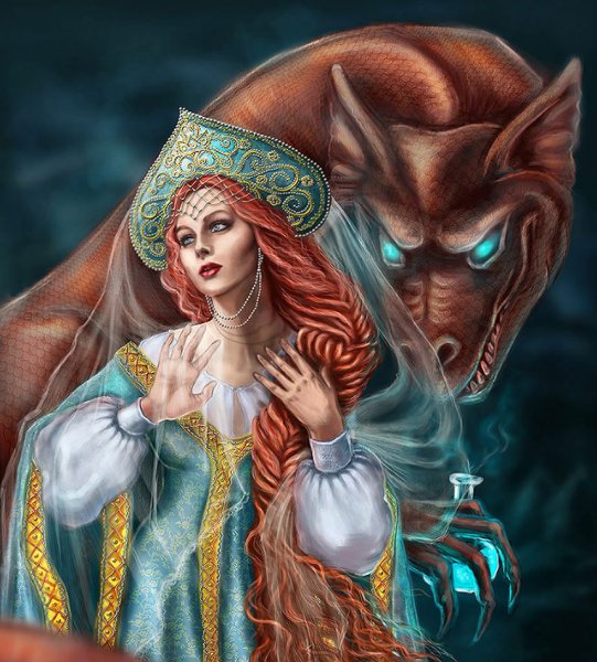 Василиса Премудрая дочь Кощея