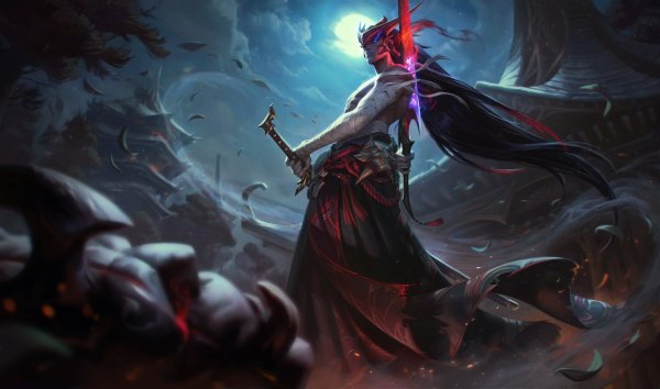 League of Legends Yone арт