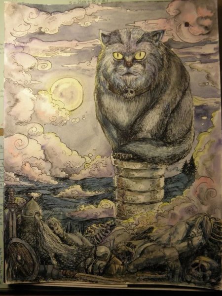 Кот Баюн людоед