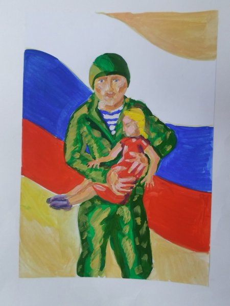 Рисунок на тему герои Отечества