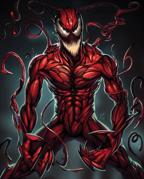 Marvel паук Карнаж