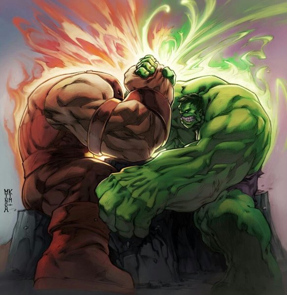 Marvel Халк vs Джаггернаут