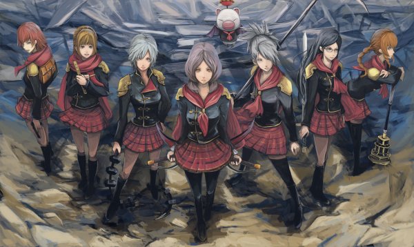 Final Fantasy Type-0 девушки