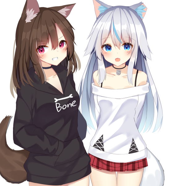 Аниме девушки кошечки