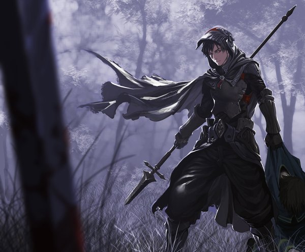 Pixiv Fantasia Fallen Kings аниме меч