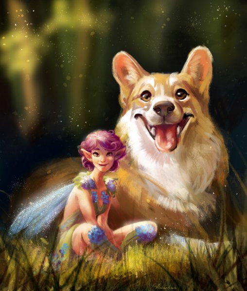 Вельш корги феи