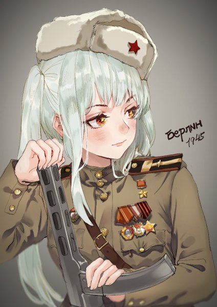 Аниме тянка Российская Империя
