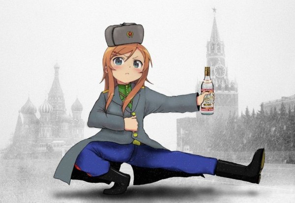 Русские в аниме