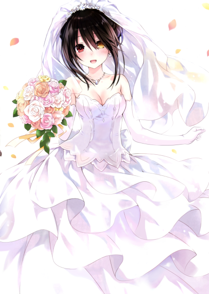 Kurumi Tokisaki в свадебном платье