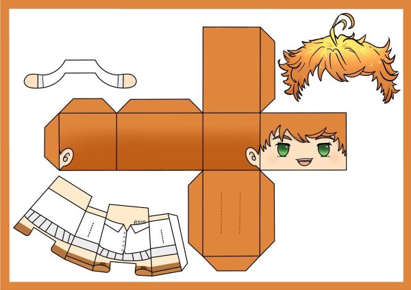 Papercraft обещанный Неверленд