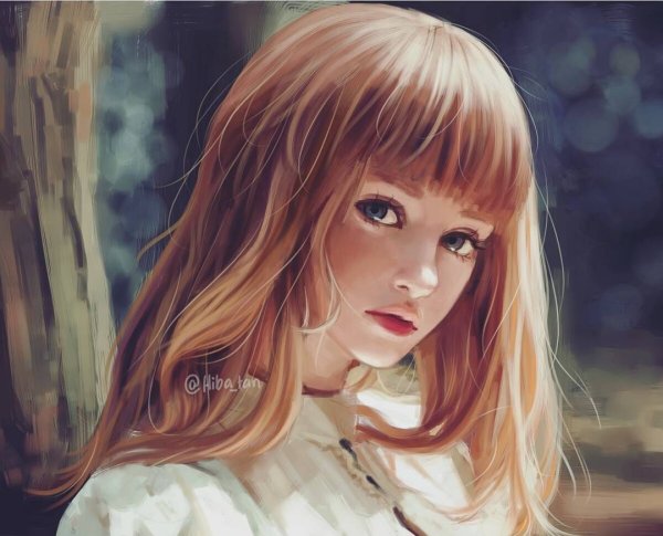 Hiba tan Art девушки