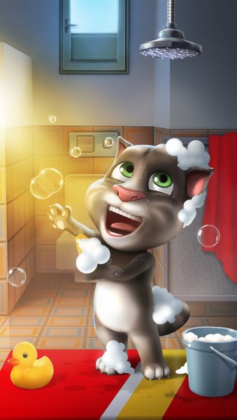 Игра говорящий кот том и его друзья