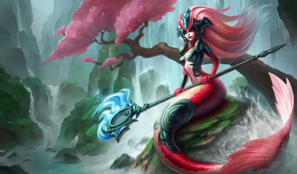 League of Legends посох нами