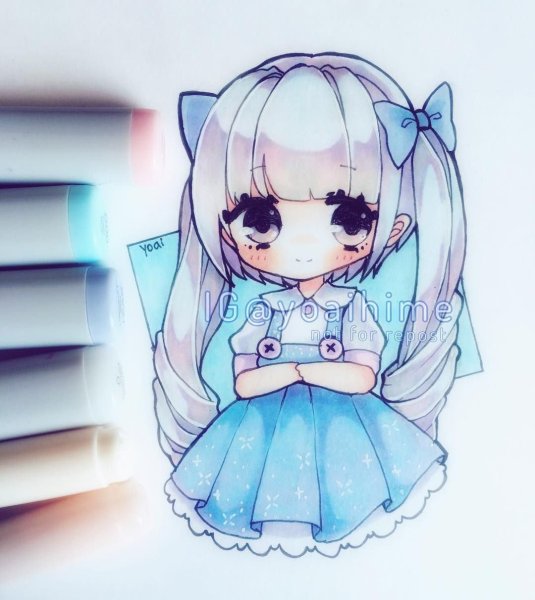 Идеи для рисования аниме