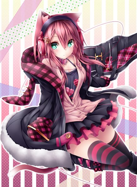 Аниме catgirl