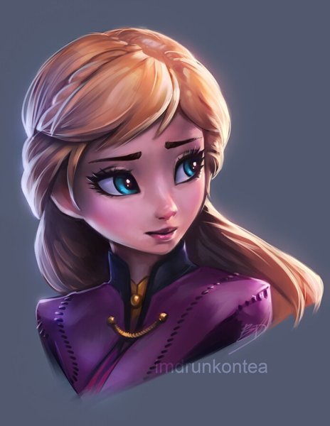 Анна Дисней арт