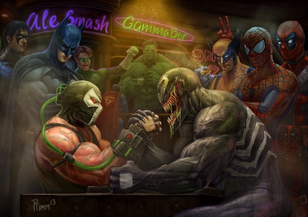 Bane vs Marvel