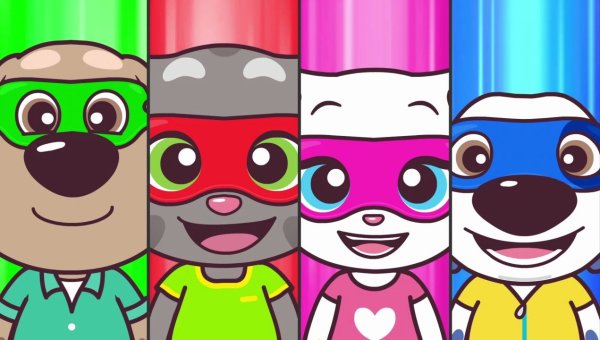 Talking Tom Heroes Карусель