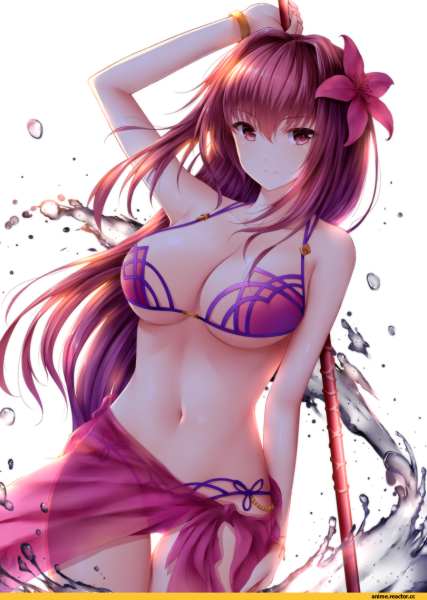Фейт Scathach в бикини