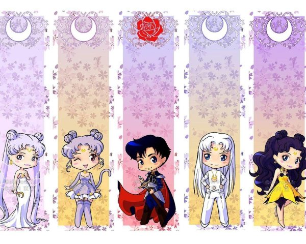 Sailor Moon закладки