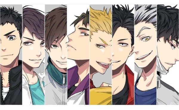 Haikyuu Капитаны
