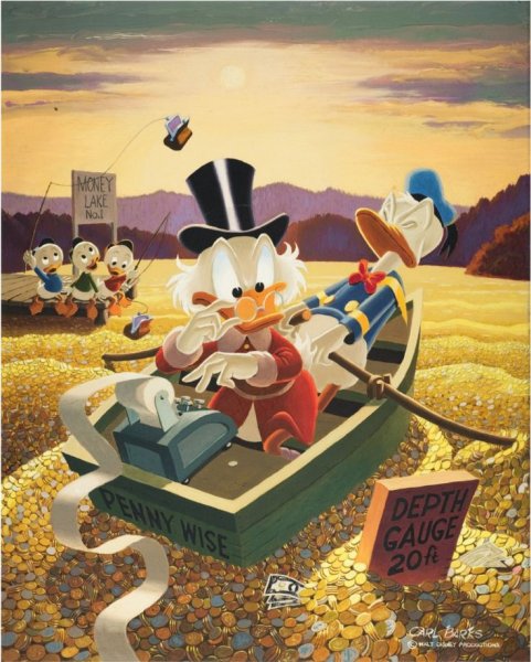Картина Скрудж MCDUCK
