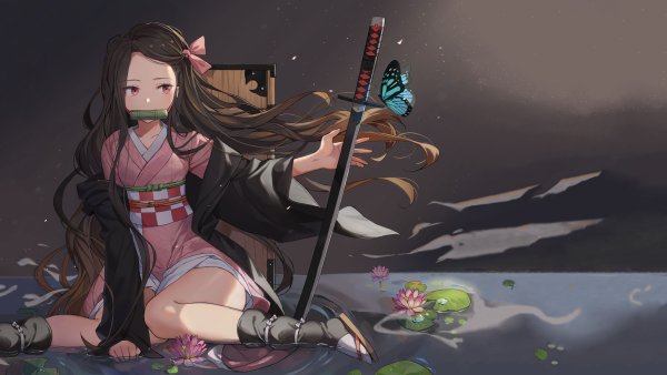 Demon Slayer аниме nezuko