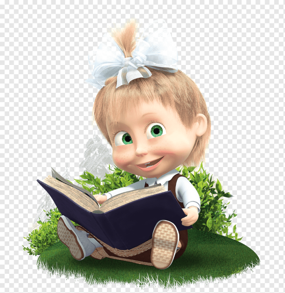 Маша с книжкой
