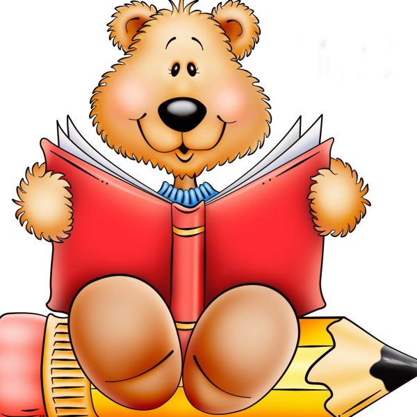 Медвежонок с книжкой