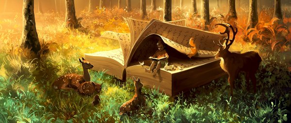 Сказочный мир из книги