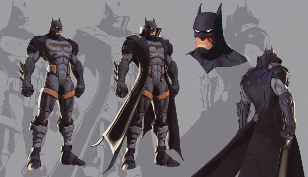 Batman лига теней Concept Art