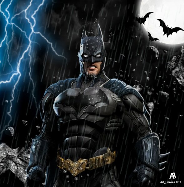 Batman темный рыцарь Брюс Вейн