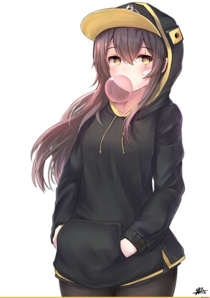Аниме тянка пацанка