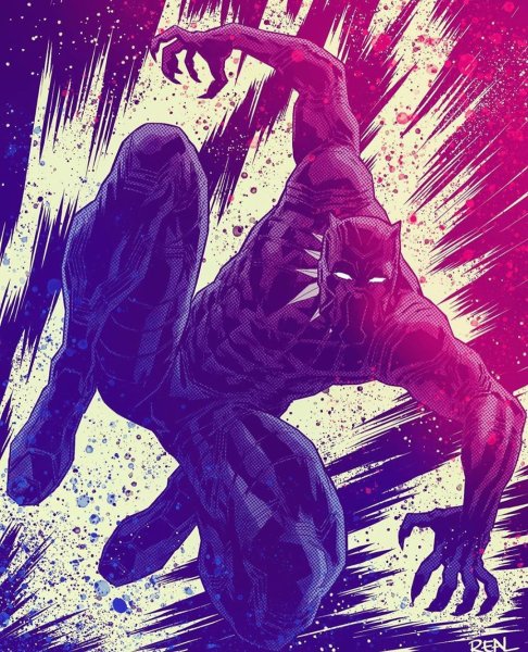 Black Panther Art