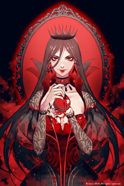 Королева Хель Art anime