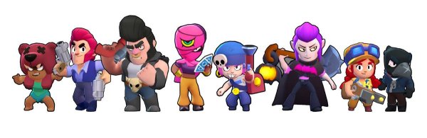 Brawl Stars герои