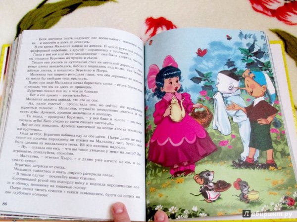 Мальвина из книги золотой ключик или приключения Буратино