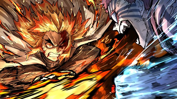 Демон Slayer Kimetsu Akaza